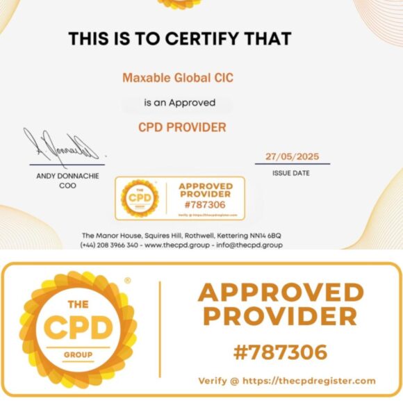 We are now CPD Accredited!