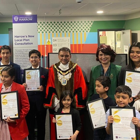 Mayor of Harrow Celebrates Young Mental Health Leaders