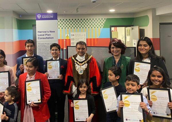 Mayor of Harrow Celebrates Young Mental Health Leaders